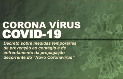 Decreto define medidas tempor&aacute;rias de preven&ccedil;&atilde;o e enfrentamento ao coronav&iacute;rus em Mirassol d'Oeste