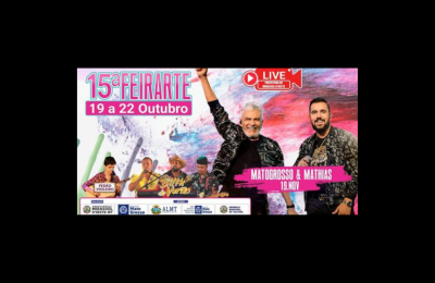 live 15&ordm; FEIRART - MATOGROSSO & MATHIAS - Mirassol D'Oeste