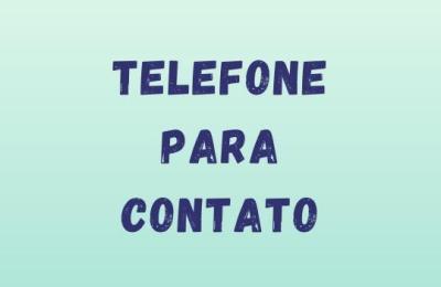 TELEFONE PARA CONTATO