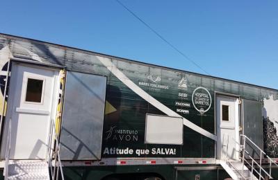 Caminh&atilde;o do Hospital do C&acirc;ncer de Barretos realiza atendimentos em Mirassol D Oeste