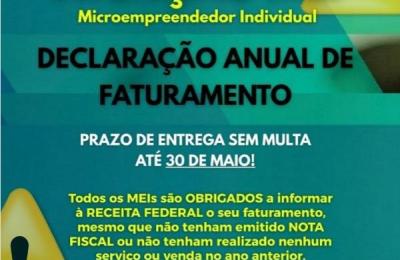 DECLARA&Ccedil;&Atilde;O ANUAL DE FATURAMENTO