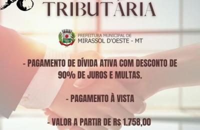 FIQUE ATENTO, A SECRETARIA DE FAZENDA DO MINUC&Iacute;PIO REGULAMENTOU A TRANSA&Ccedil;&Atilde;O TRIBUT&Aacute;RIA.