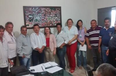 Governadora do Rotary Club visita prefeito de Mirassol D Oeste
