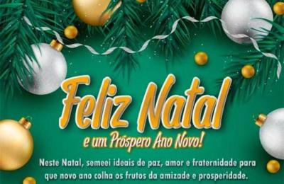 FELIZ NATAL E UM PR&Oacute;SPERO ANO NOVO!