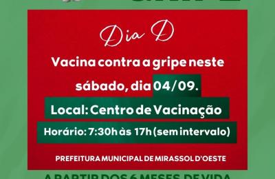 DIA D - vacina da gripe